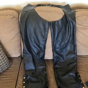 Leather chaps